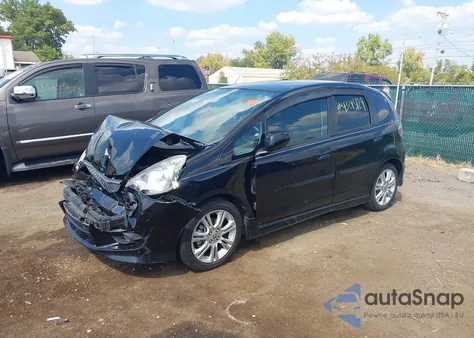 2009 Honda Fit Sport from USA, damaged, VIN JHMGE88639S019309